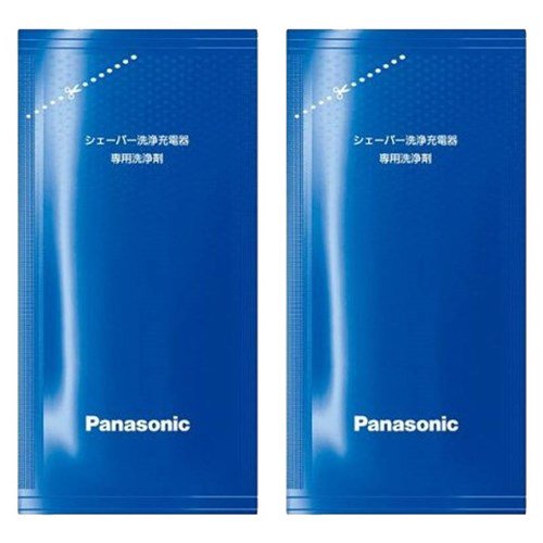Panasonic WES4L03 Men's Shaver Cleaning Solution For ESLV95S 2 Pack