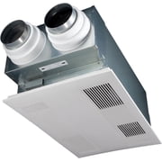 Panasonic WhisperComfort 60 Energy Recovery Ventilator ERV, Wall/Ceiling Mount Exhaust Fan, FV-06VE1