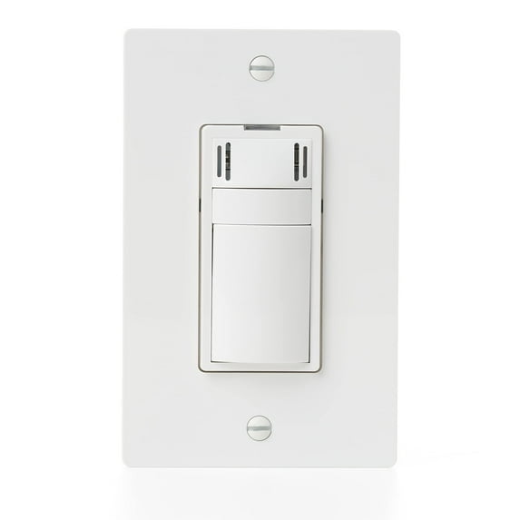 Panasonic FV-WCCS1-W WhisperControl Condensation Sensor Plus On/Off Wall Switch - White
