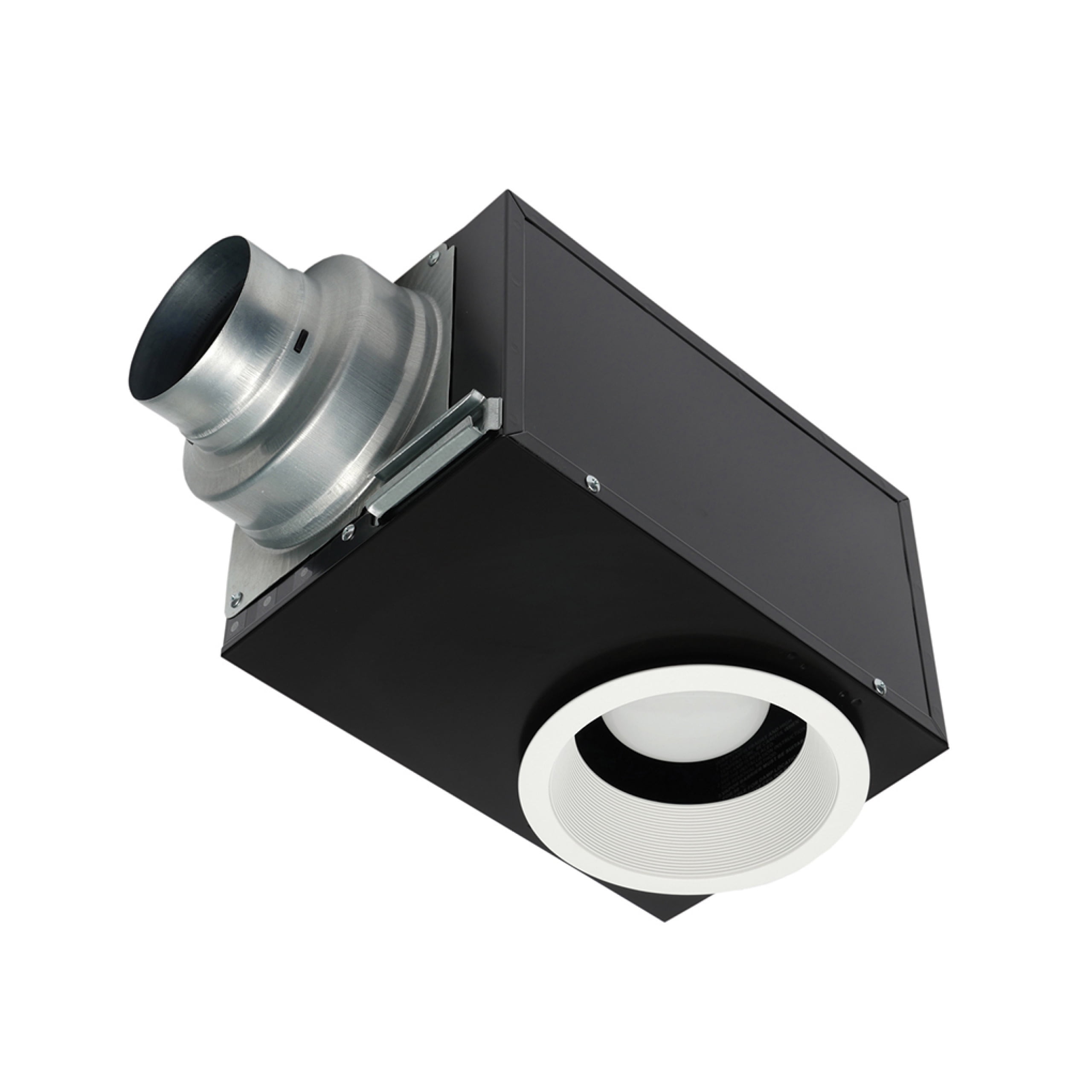 Panasonic WhisperRecessed Ceiling Mount Bathroom Exhaust Fan with Dimmable LED Light, 80 CFM, FV-08VRE2