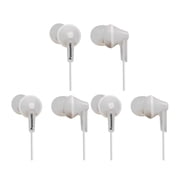 Panasonic Wired RP-HJE125-W Earphones White - 3 PACK