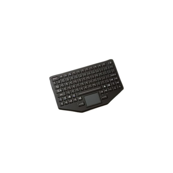 Panasonic iKey Sealed Rubber Backlit USB Keyboard Red Backlit SL-86-911-TP-USB-P