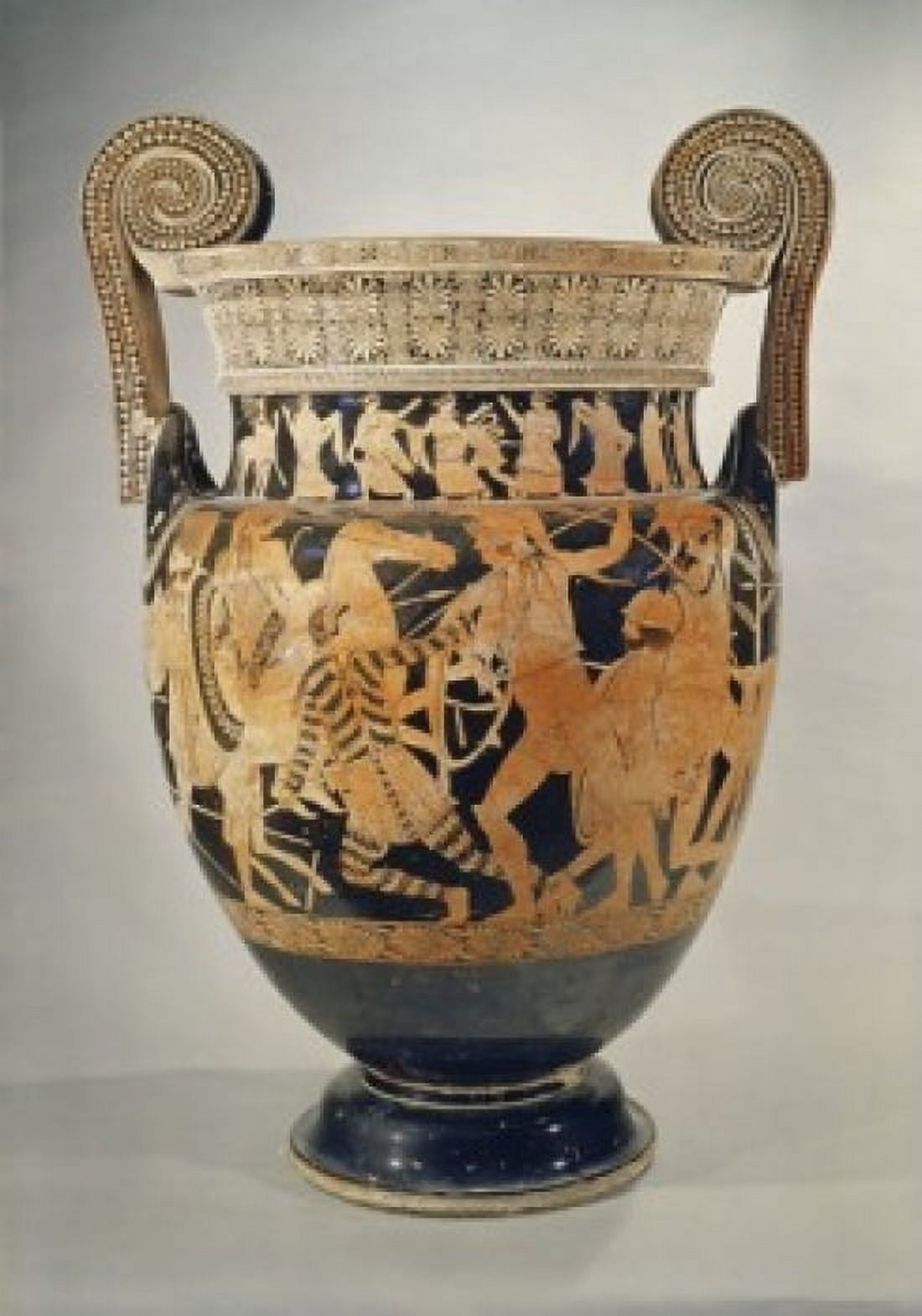Panatenaic Amphora (Vase) Greek Art Museo Archeologica Naples Italy Canvas Art -  (24 x 36)