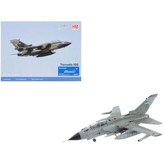 Panavia Tornado ECR Fighter-Bomber Aircraft "Tactical Air Wing 51" (2017) German Luftwaffe 1/72 Diecast Model by Hobby Master