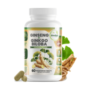 Panax Ginseng and Ginkgo Biloba Cognitive Support 1 Bottle