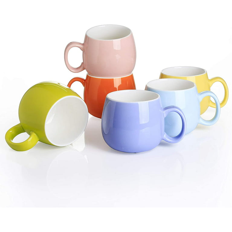 Ceramic Tea Cup Extra Large Mugs Coffee Cups Wide Ceramic Single color  Frosted Big Coffee Mug