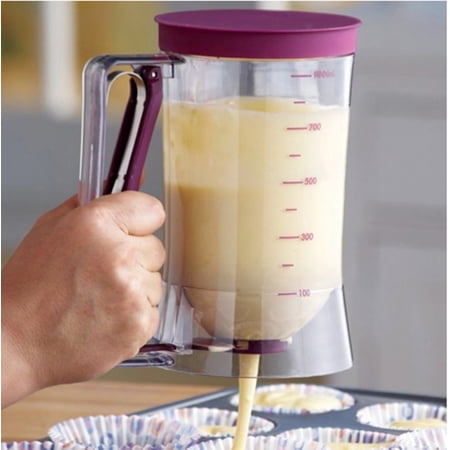 Pancake Batter Dispenser Flour Paste Separator Cupcake Muffin Kitchen Measuring