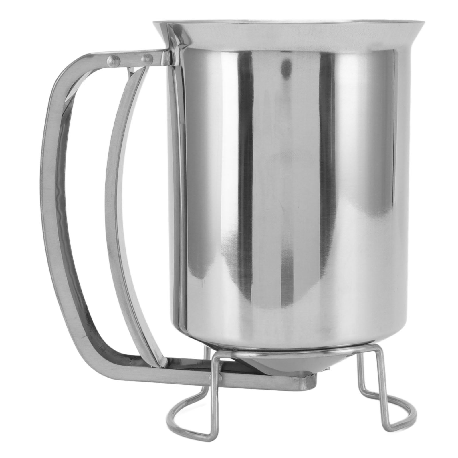 Pancake Batter Dispenser Handheld Stainless Steel Pancake Pourer for