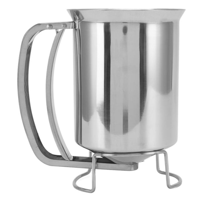 Pancake Batter Dispenser Handheld Stainless Steel Pancake Pourer for