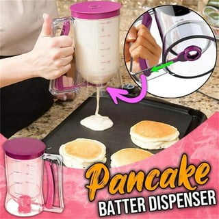 BBSTARZ Batter separator Cupcakes Pancakes Cookie Cake Waffles Batter  Dispenser cookie separator batter Cream Speratator Cup Measuring Baking  Tools (purple) 