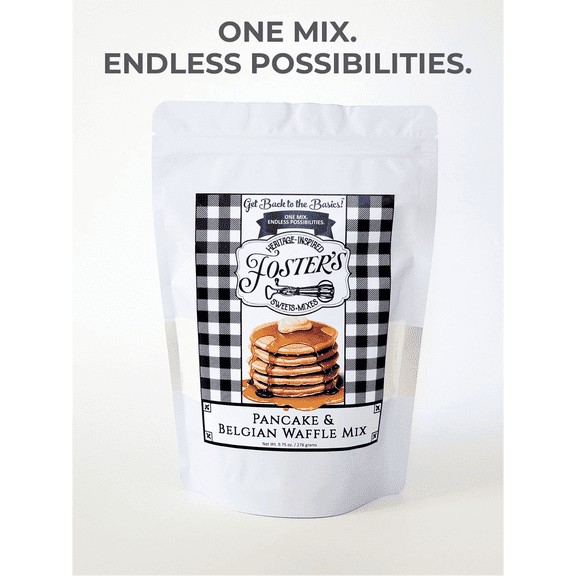 Foster's Sweets & Mixes Pancake & Belgian Waffle Mix, 2 pack