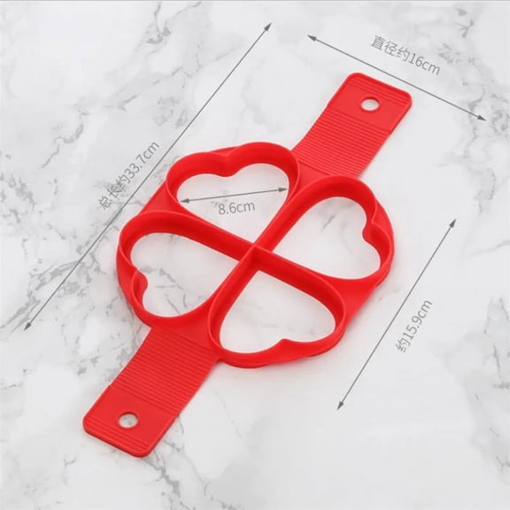 Pancake Egg Ring Maker Nonstick Cooking Tool Round Heart Pancake Maker Egg Cooker Pan Flip Eggs Mold Kitchen Baking Accessories