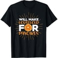 thumbnail image 1 of Pancake Lover Kids Will Make Household For Pancakes T-Shirt, 1 of 4