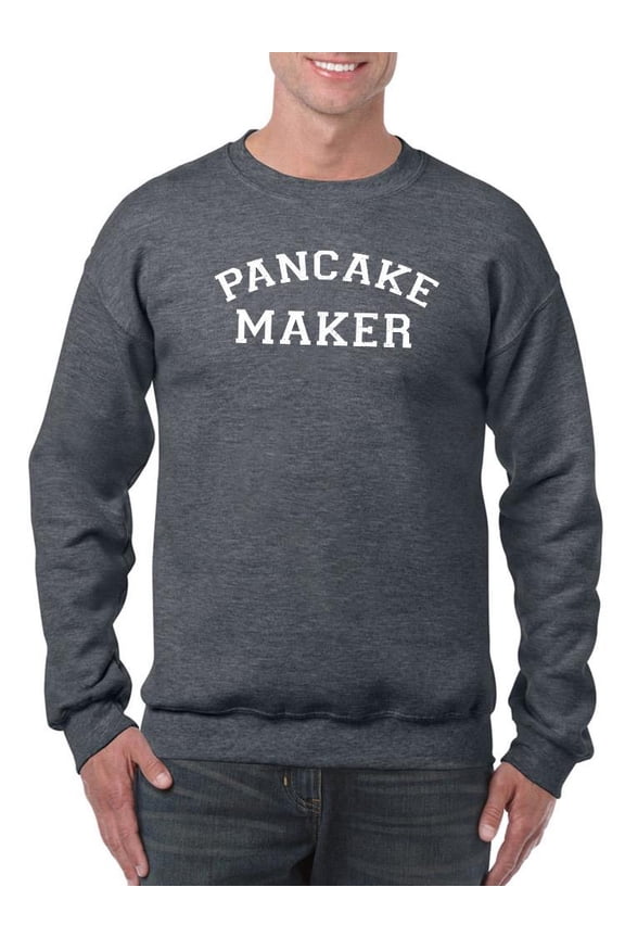 Pancake Maker. Sweatshirt Men -Smartprints Designs, Male 4X-Large