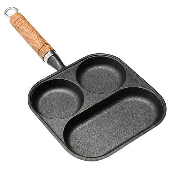 Pancake Nonstick Cooking Pans Pancakes Frying Small Divided Non-stick