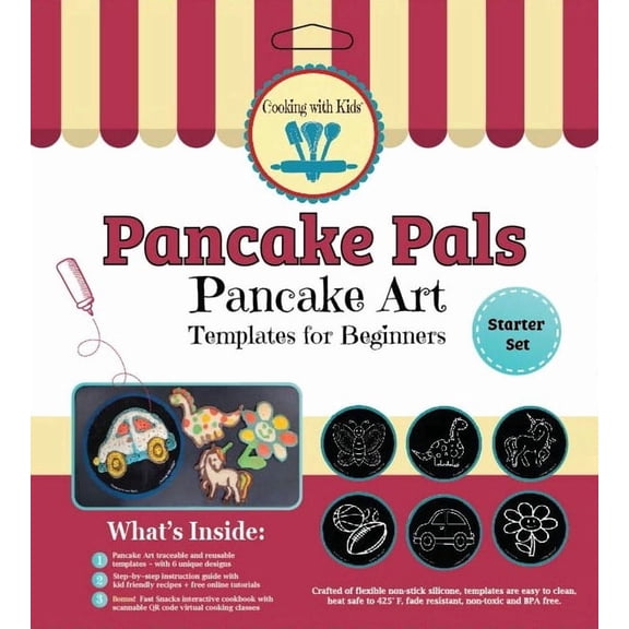 Pancake Pals - Pancake Art Templates for Beginners
