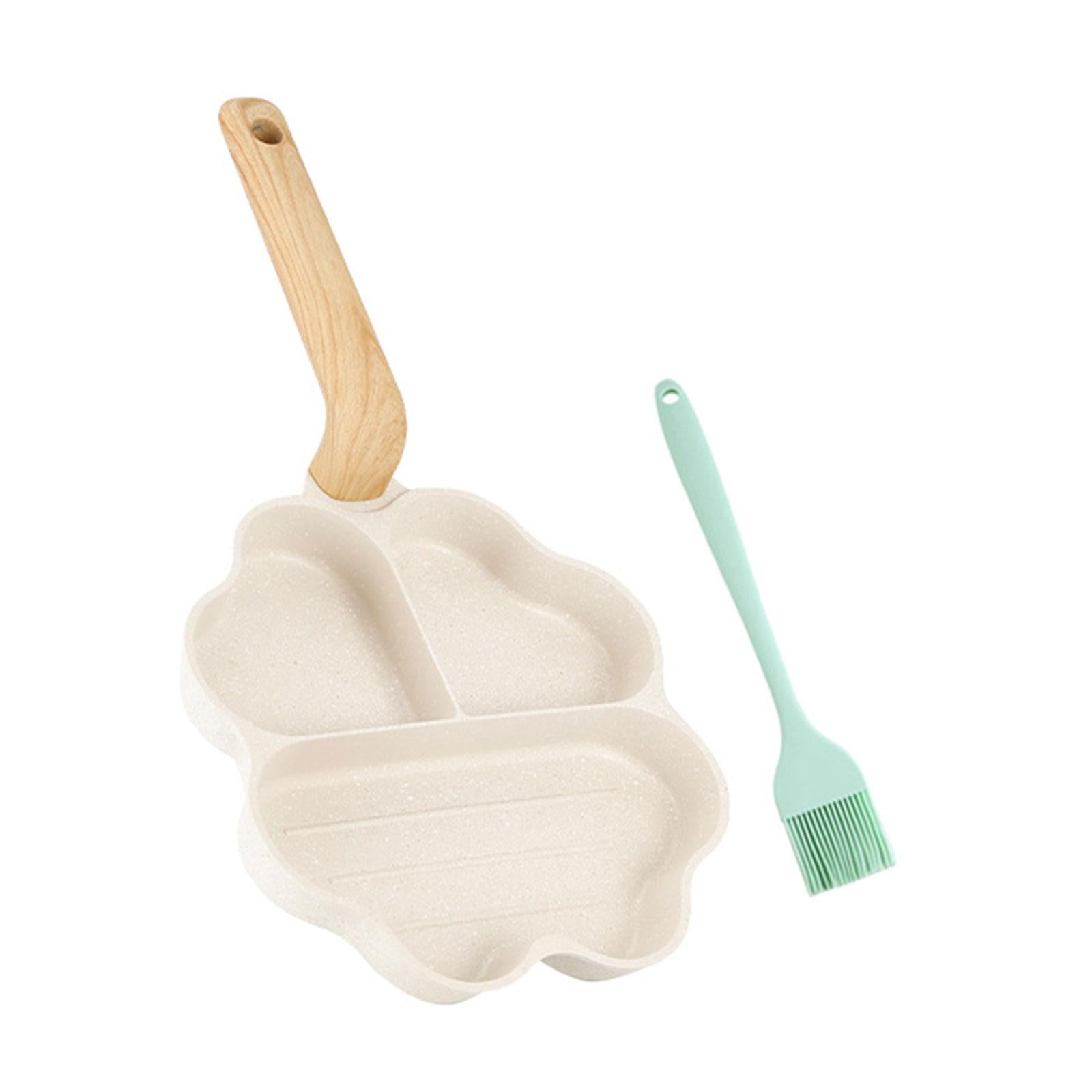 Pancake Pan Mini Egg Cooker Pan Nonstick Anti Scald Handle Mini Pancake