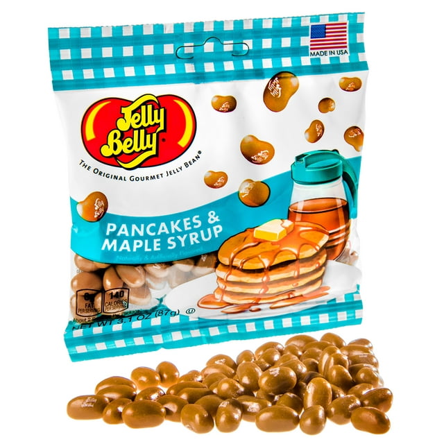 Pancake and Syrup Jelly Beans Jelly Bellies that taste like maplelaced