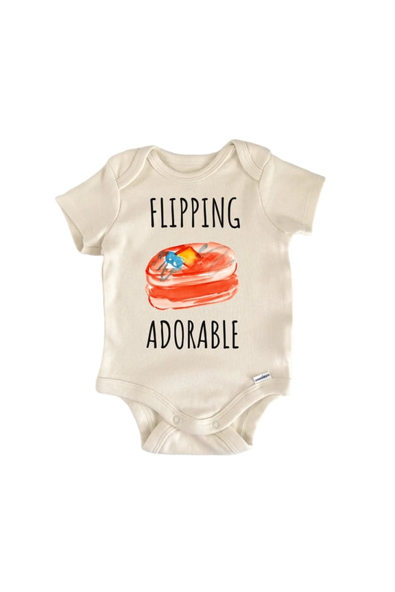 Pancakes Adorable Brunch Breakfast Infant Gift Baby Onesie®