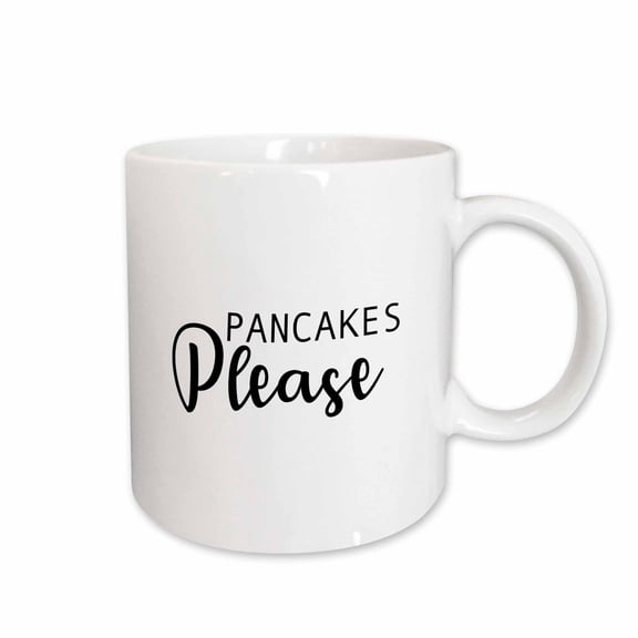 3drose, Pancakes Please, 15oz Mug