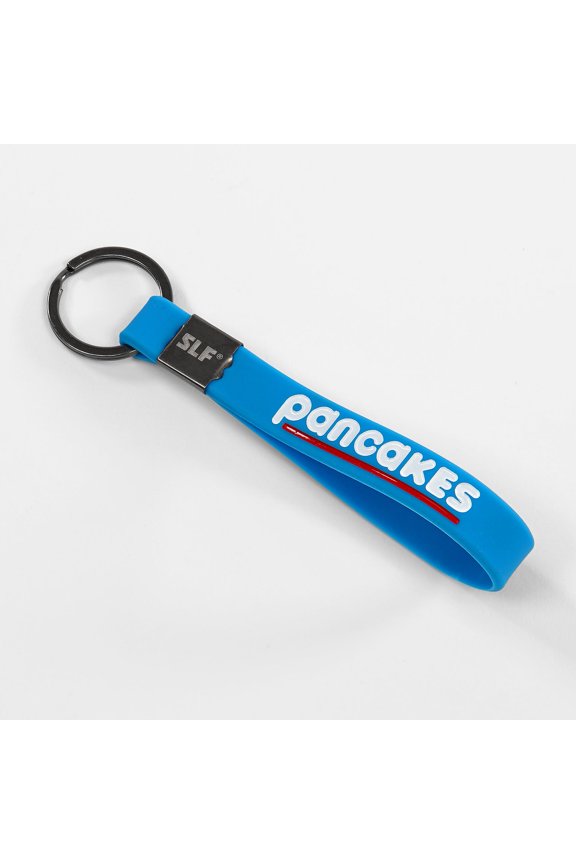 Pancakes Silicone Keychain