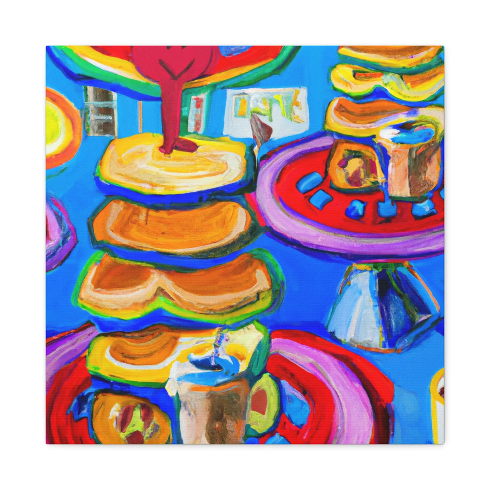 Pancakes for Emotion - Canvas