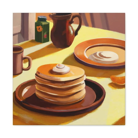 Pancakes in Neoclassicism - Canvas