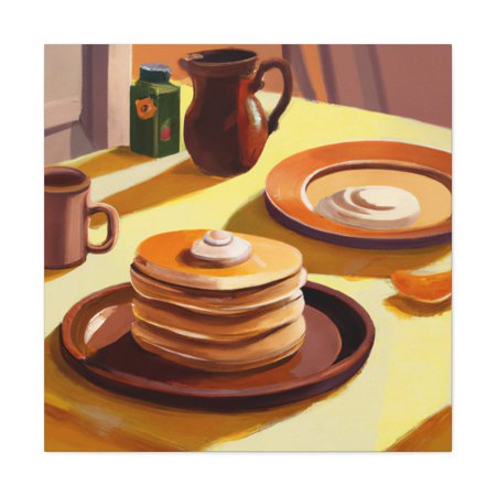Pancakes in Neoclassicism - Canvas