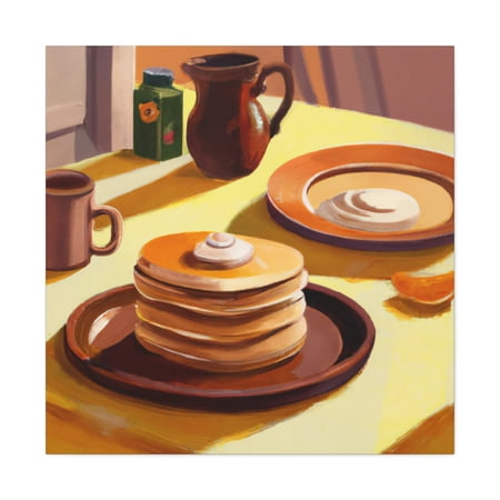 Pancakes in Neoclassicism - Canvas