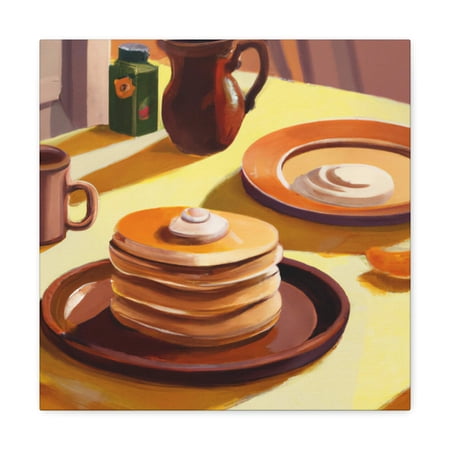 Pancakes in Neoclassicism - Canvas
