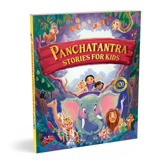 Panchatantra Stories: 101 Classic Animal Fables I Moral Stories, Indian Folklore & Life Lessons Bedtime Stories for , (Hardcover)