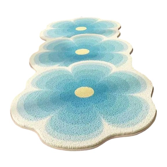 Panchenh Cute Bath Mat Bathroom Rug Washable Water Non Slip Soft Absorbent Carpet Machine Washable Shaggy Mat For Bedroom Bathroom Floors