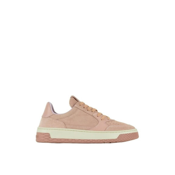 Panchic Powder Pink Suede Upper With Tone-On-Tone Sneakers Pink (Women's)