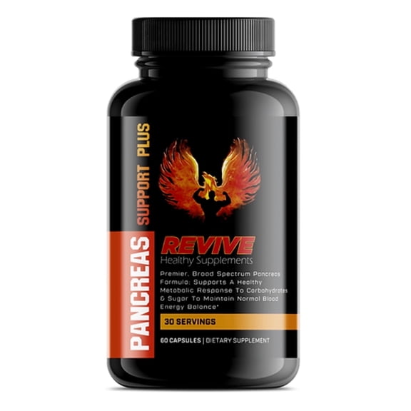 Pancreas Support Plus-Revive Healthy Supplements 5oz
