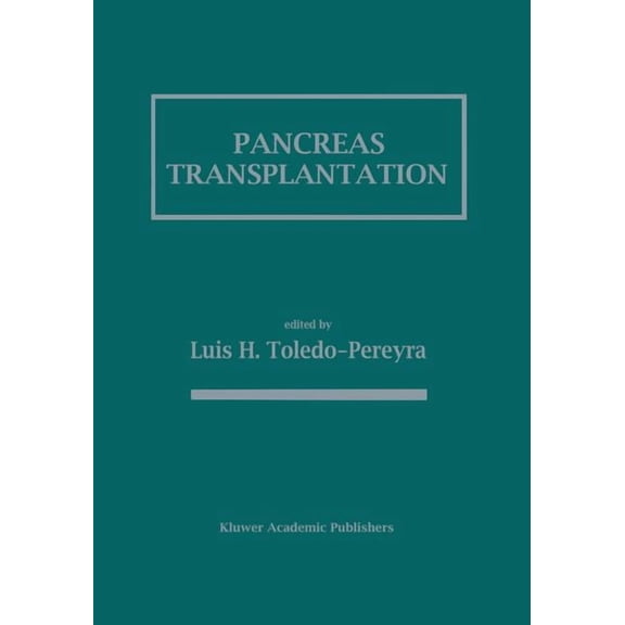 Pancreas Transplantation, (Paperback)