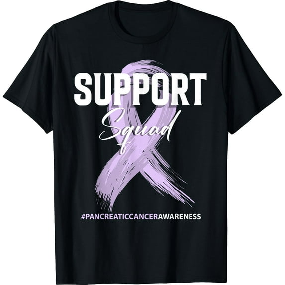 Pancreatic Cancer Support Squad Pancreatic Cancer Awareness T-Shirt