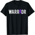 thumbnail image 1 of Pancreatic Cancer Warrior Design Gift For Cancer Awareness T-Shirt, 1 of 3