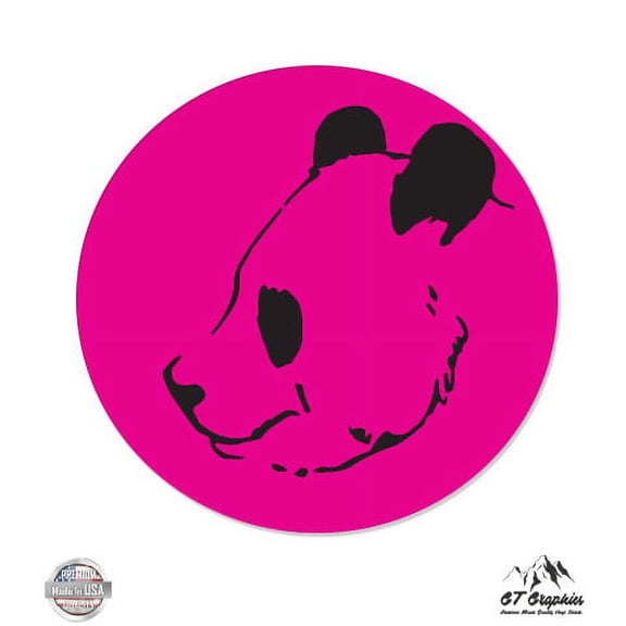 Panda - 12" Vinyl Sticker Waterproof Decal