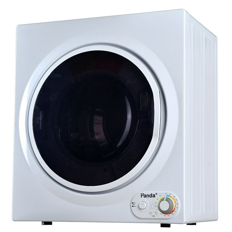 Compact 3.5 cu. ft. Electric Dryer in White