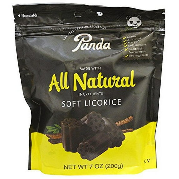 Panda All Natural Soft Licorice, 7 Oz (2 Pack)