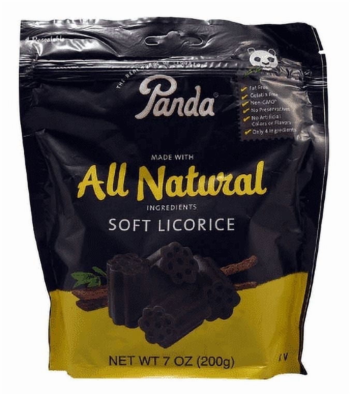 Panda All Natural Soft Licorice 7 oz Pack of 4