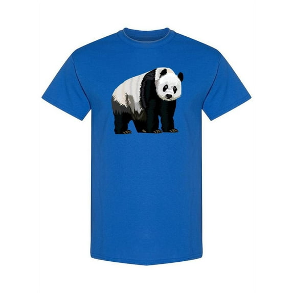 Panda Animal Design T-Shirt Men -Image by Shutterstock, Male Medium