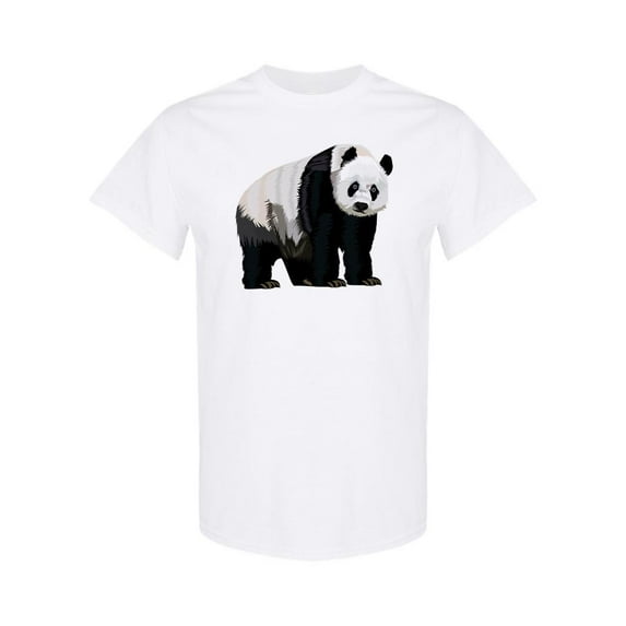 Panda Animal Design T-Shirt Men -Image by Shutterstock, Male x-Large