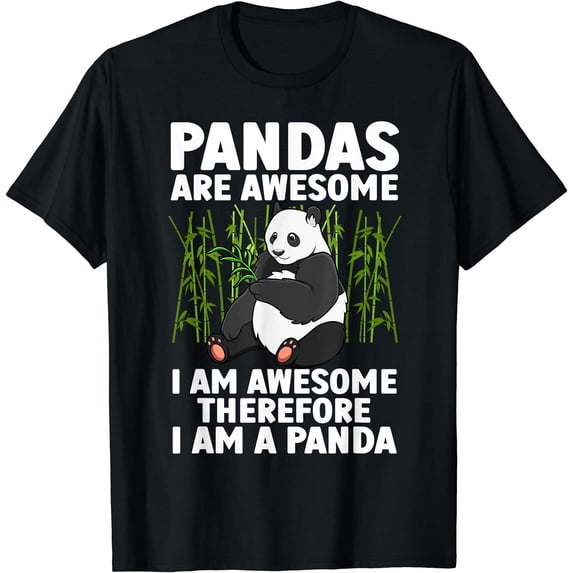 Panda Art For Giant Panda Bear Lovers T-Shirt - Walmart.com