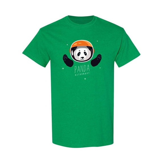 Panda Astronaut Design T-Shirt Men -Image by Shutterstock, Male Large