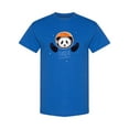thumbnail image 1 of Panda Astronaut Design T-Shirt Men -Image by Shutterstock, Male XX-Large, 1 of 2