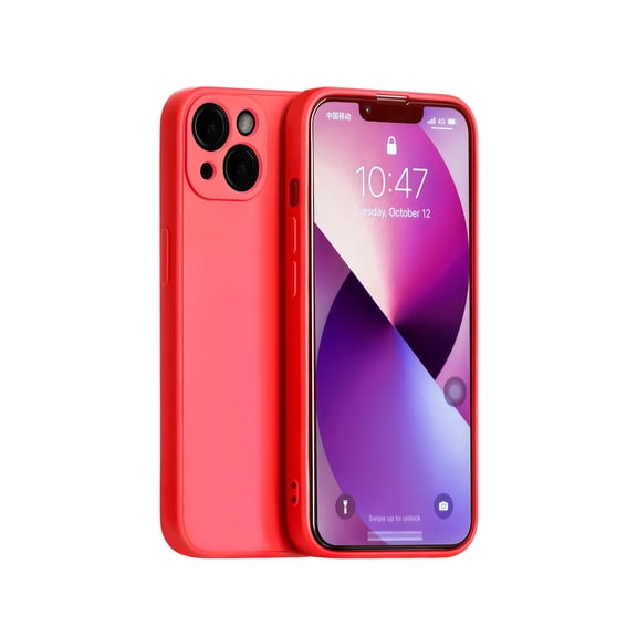 Panda Baby Silicone Case for iPhone 13 Mini, Slim Shockproof, Skin Friendly and Microfiber Lining