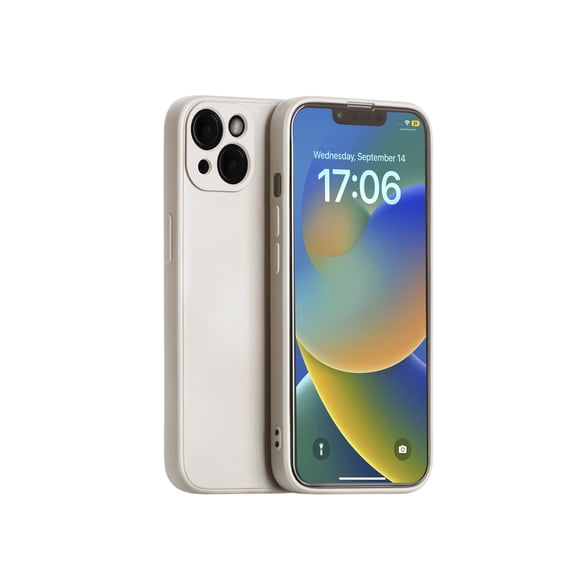 Panda Baby Silicone Case for iPhone 14 Plus, Slim Shockproof, Skin Friendly and Microfiber Lining