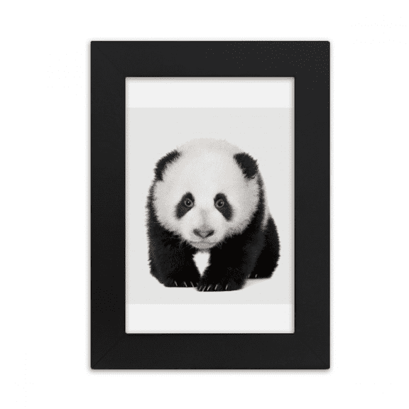 Panda Baby Walk Eyes Art Deco Fashion Desktop Photo Frame Picture Display Art Painting Exhibit
