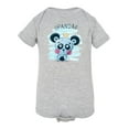 thumbnail image 1 of Panda Baby With A Crown Bodysuit Infant -Image by Shutterstock,  12 Months, 1 of 4